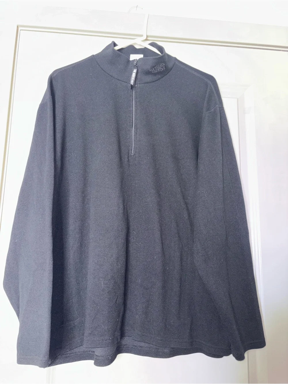The North Face Men’s Black Half-Zip Fleece Pullover